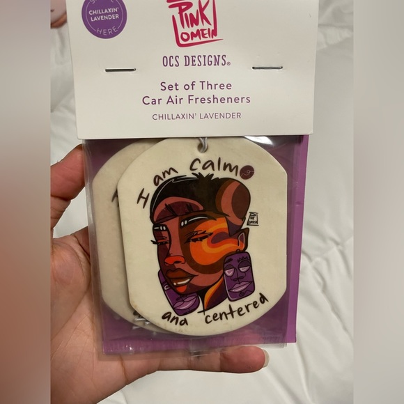 NWT Pink Lomein Affirmation air/car freshener - Picture 3 of 3